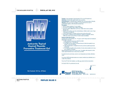 Bottle Label - pH7 Gel Bottle 0412